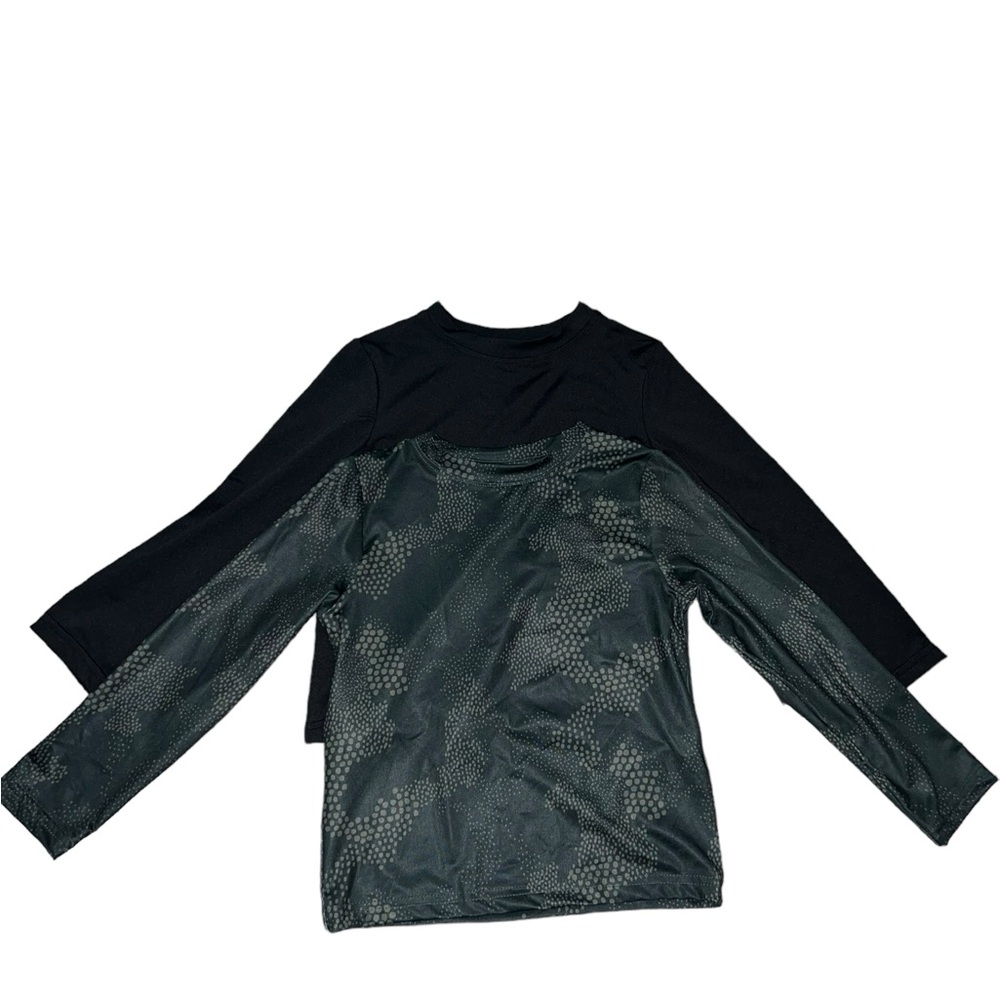 ✅Class Club Kinetic Big Boys Long Sleeve Crew Neck Performance T-Shirt 2!
